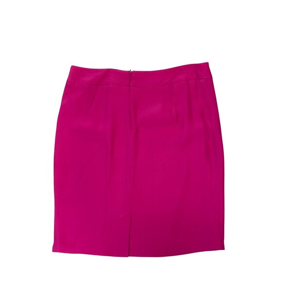 Armani Collezioni Fuchsia Pink Womens Pencil Skirt Size 8 Designer - Picture 2 of 4